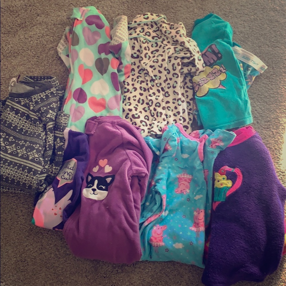 3T girls pajama winter bundle